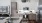 a kitchen with white cabinets