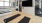 a yoga studio with a large TV